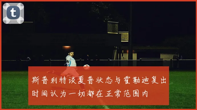 斯普利特谈夏普状态与霍勒迪复出时间认为一切都在正常范围内